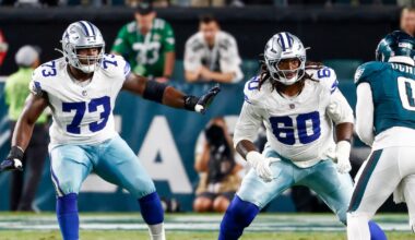 How injuries to Tyler Smith, others are impacting Cowboys OL for meeting with Jets