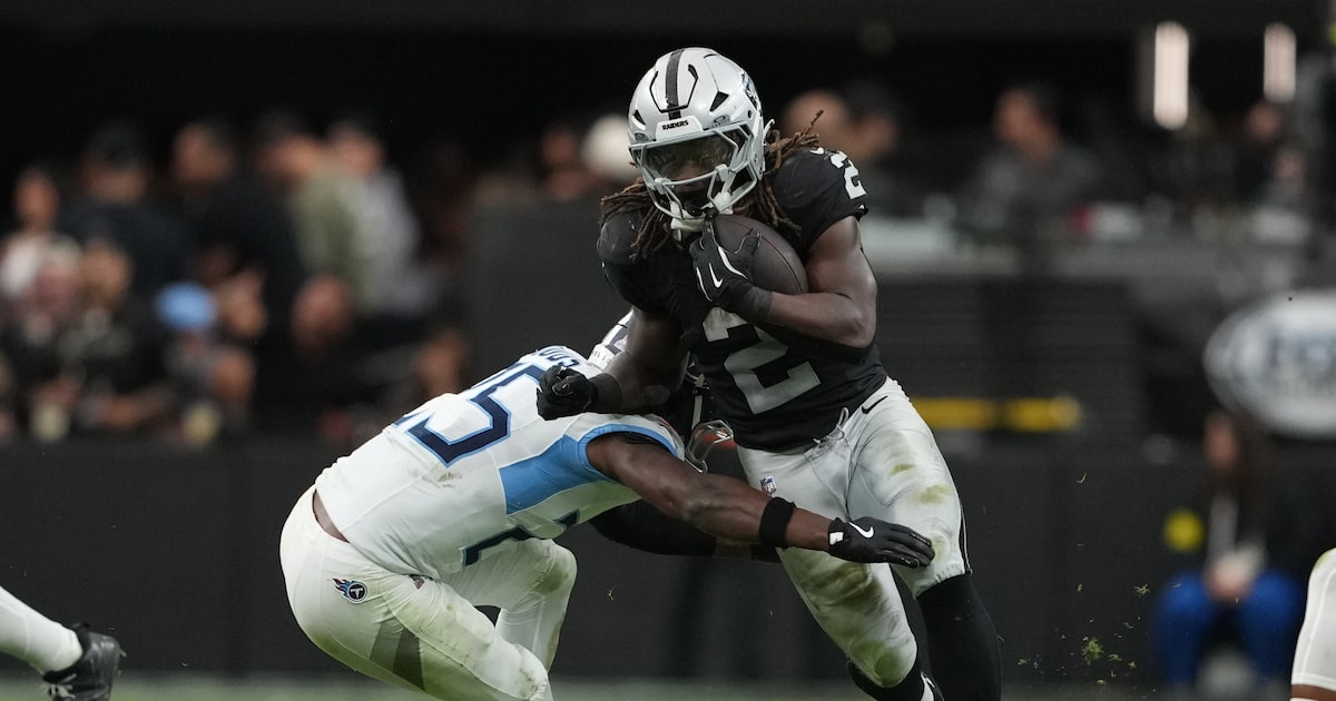 Frisco Lone Star product Ashton Jeanty changes agents amid rookie season with Raiders