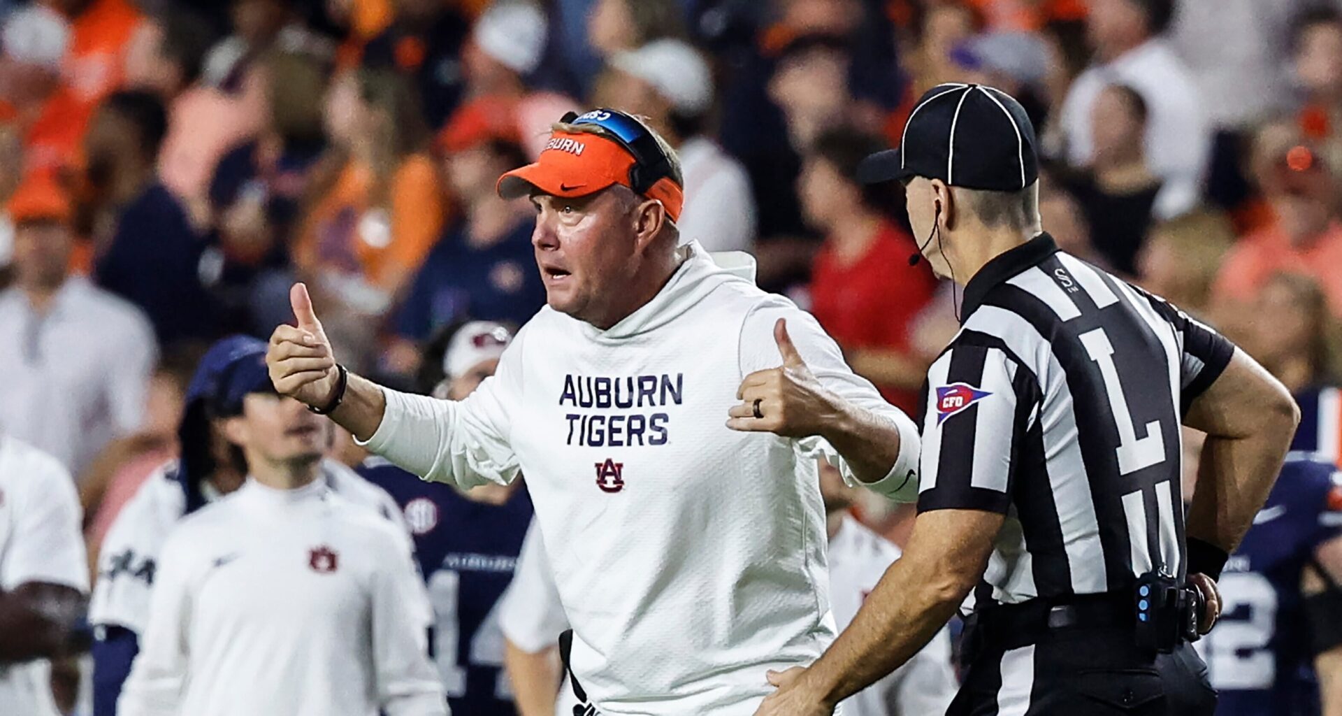 Auburn coach Hugh Freeze credits ‘big and strong’ Georgia defense