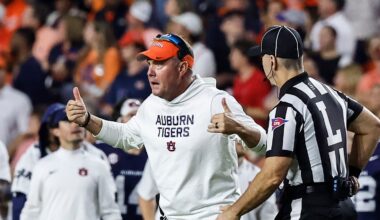 Auburn coach Hugh Freeze credits ‘big and strong’ Georgia defense