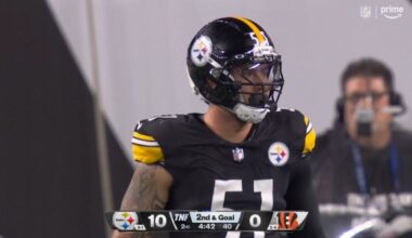 Nick Herbig's Snap Count Was Too Low Against The Bengals
