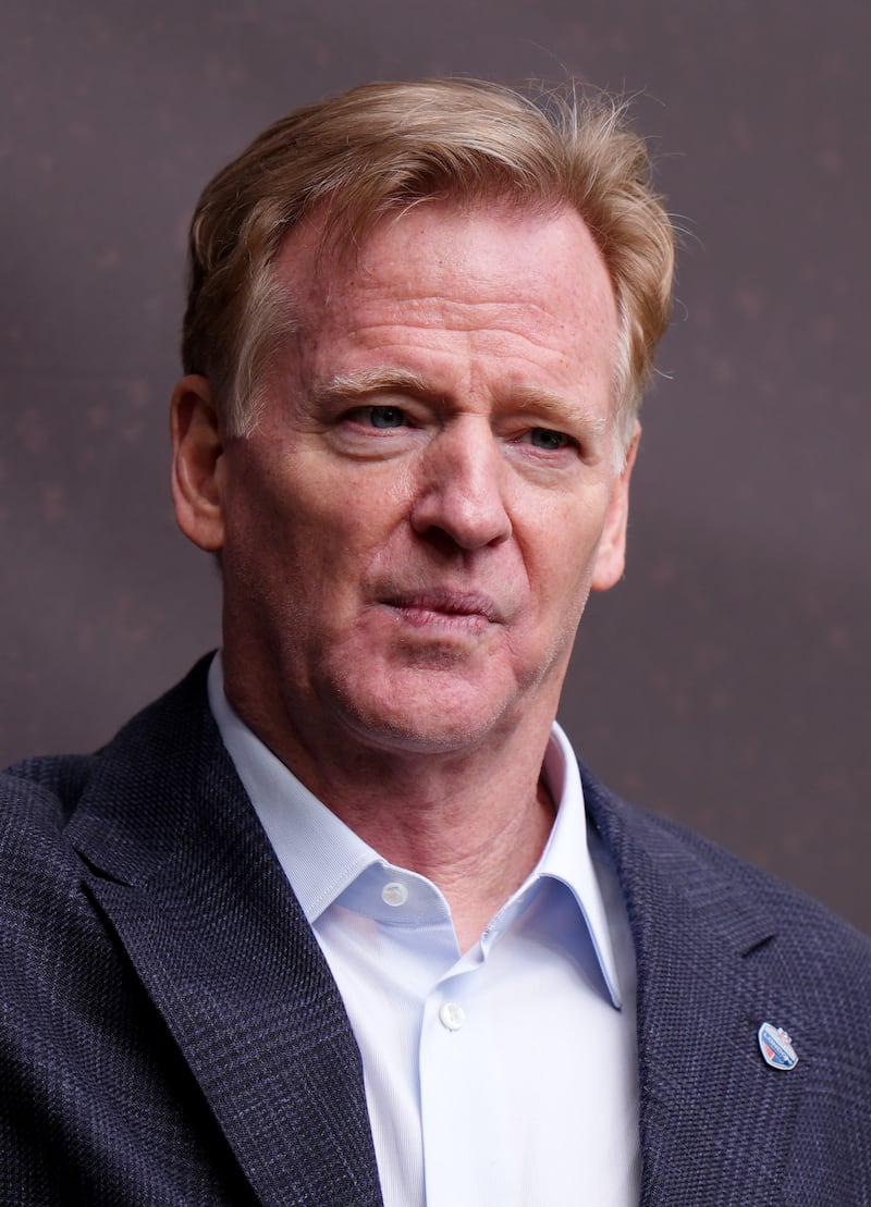 NFL commissioner Roger Goodell