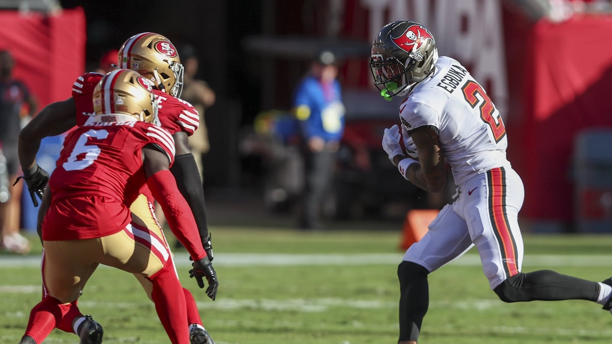 Bucs’ Egbuka to get MRI; Godwin out, Evans could play against Lions - Tampa Bay Times