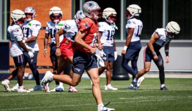 Patriots down two defenders at Wednesday practice before Saints game