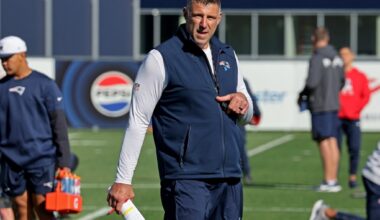 Patriots get bad news at Wednesday practice before Browns game