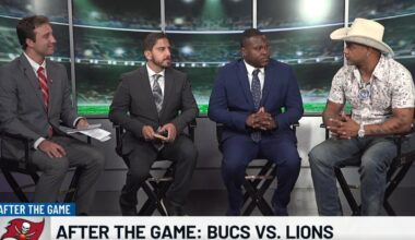 Bucs fall to Lions 24-9, lose Mike Evans to broken clavicle