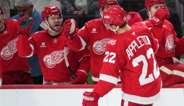Red Wings beat Panthers 4-1 to end defending champ's winning streak