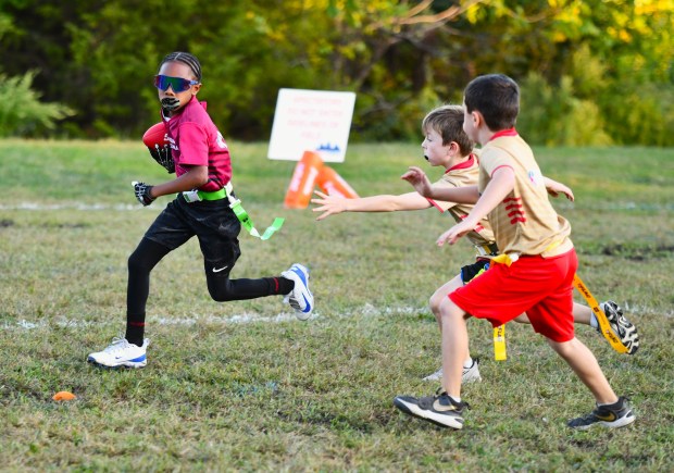Cardinals Troy Cousin looks to turn the corner around right...