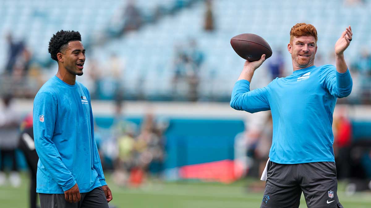 Panthers news: Rico Dowdle shares level of trust in Andy Dalton amid Bryce Young injury