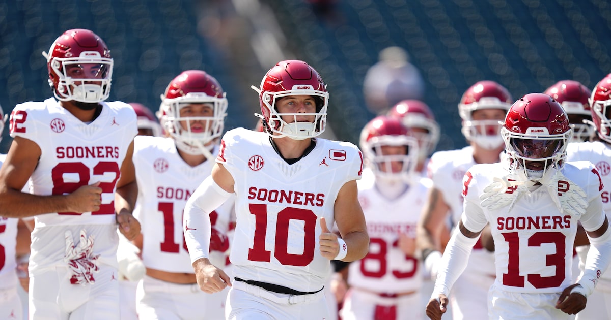 Oklahoma QB John Mateer’s status upgraded for Red River game vs. Texas