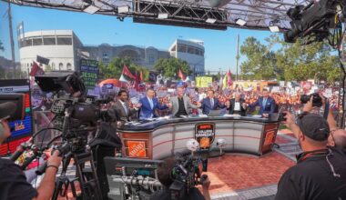 Pat McAfee's kicking contest during "College Gameday" has turned into a must-watch spectacle.