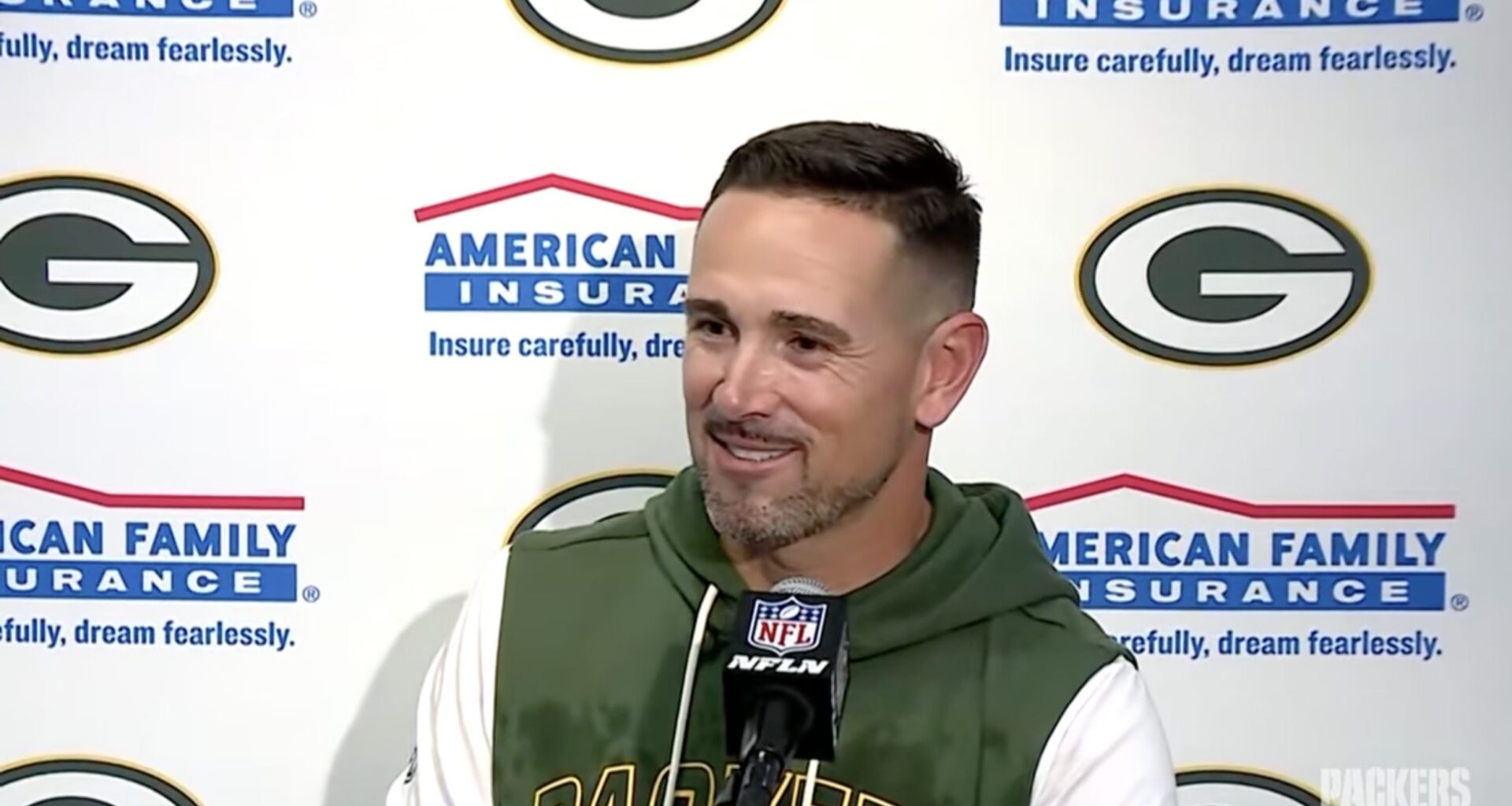 Matt LaFleur doesn't care if you leave his press conference for Micah Parsons