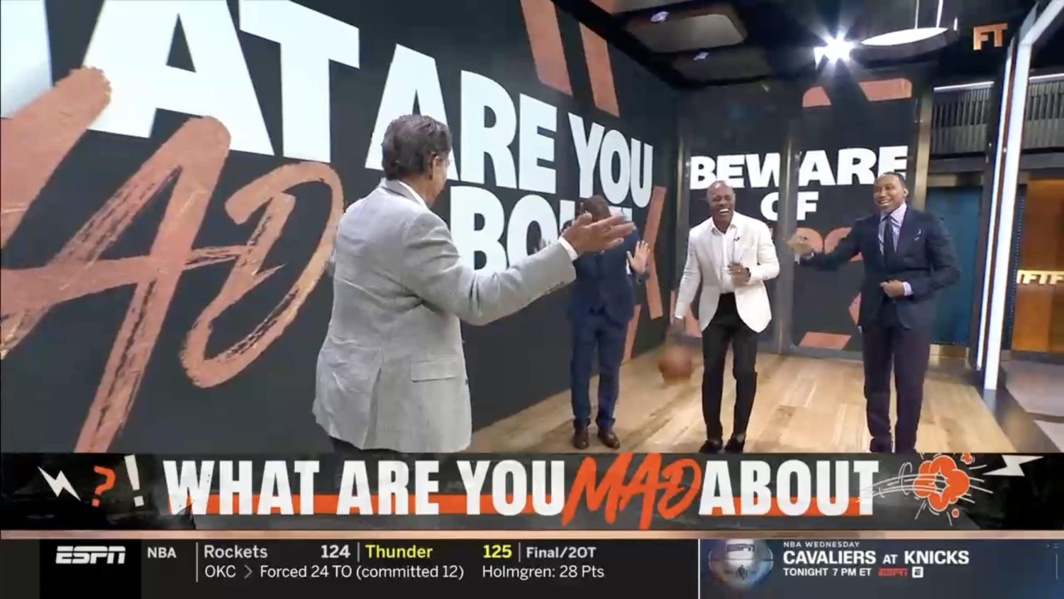 Chris Russo sends First Take off the rails with Chaka Khan gaffe