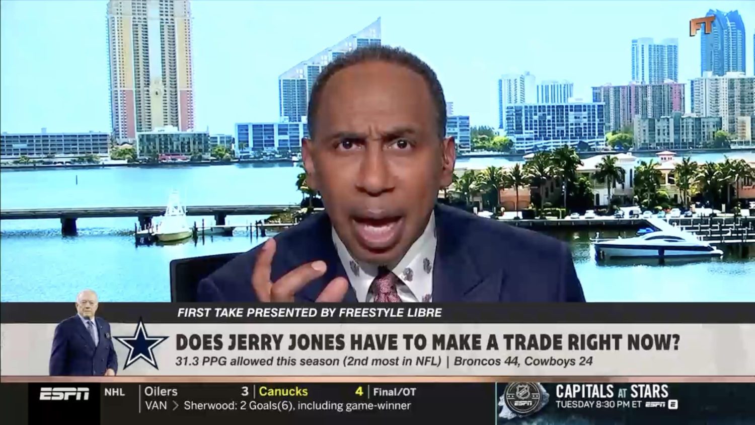 Stephen A. Smith hypes Dallas Cowboys as title contender