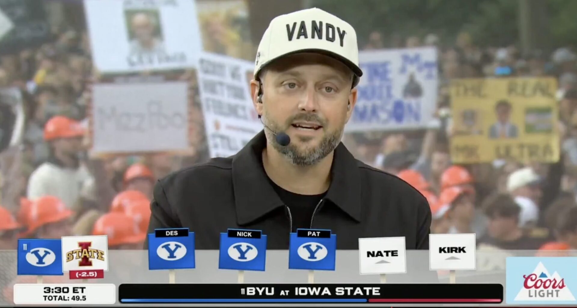 Kirby Smart dismisses Nate Bargatze's 'College GameDay' recruiting pitch