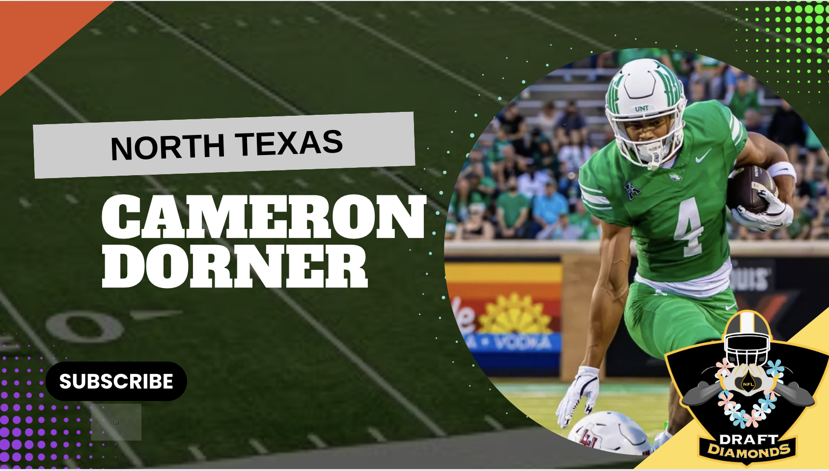 Meet 2026 NFL Draft Prospect Cameron Dorner, WR, North Texas