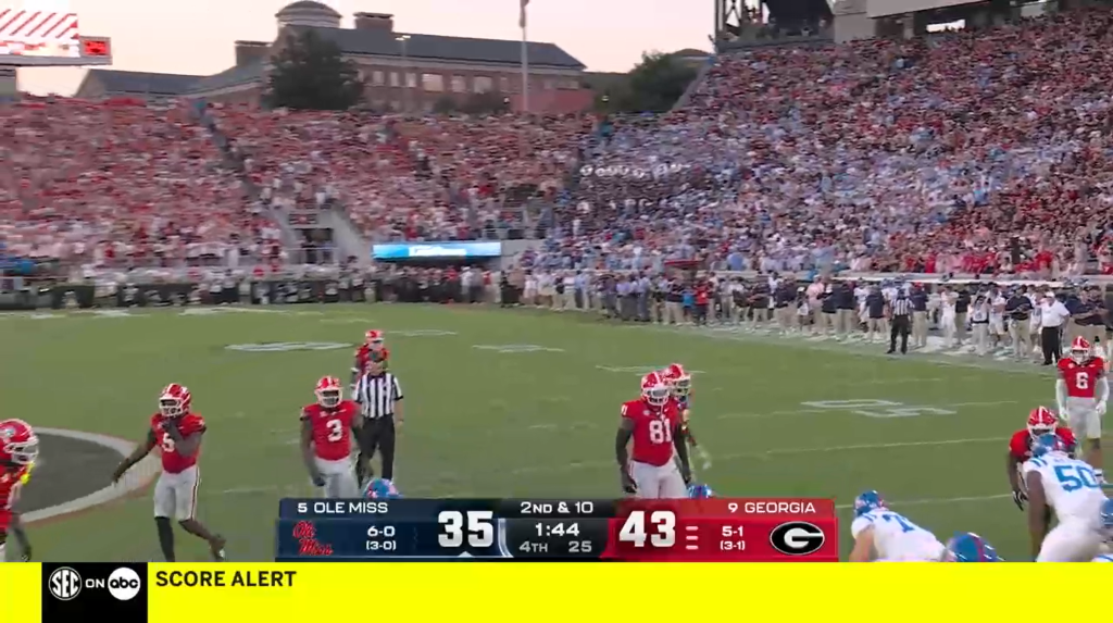 It's time to get rid of tickers during college football games