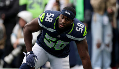 Seattle Seahawks Derick Hall...