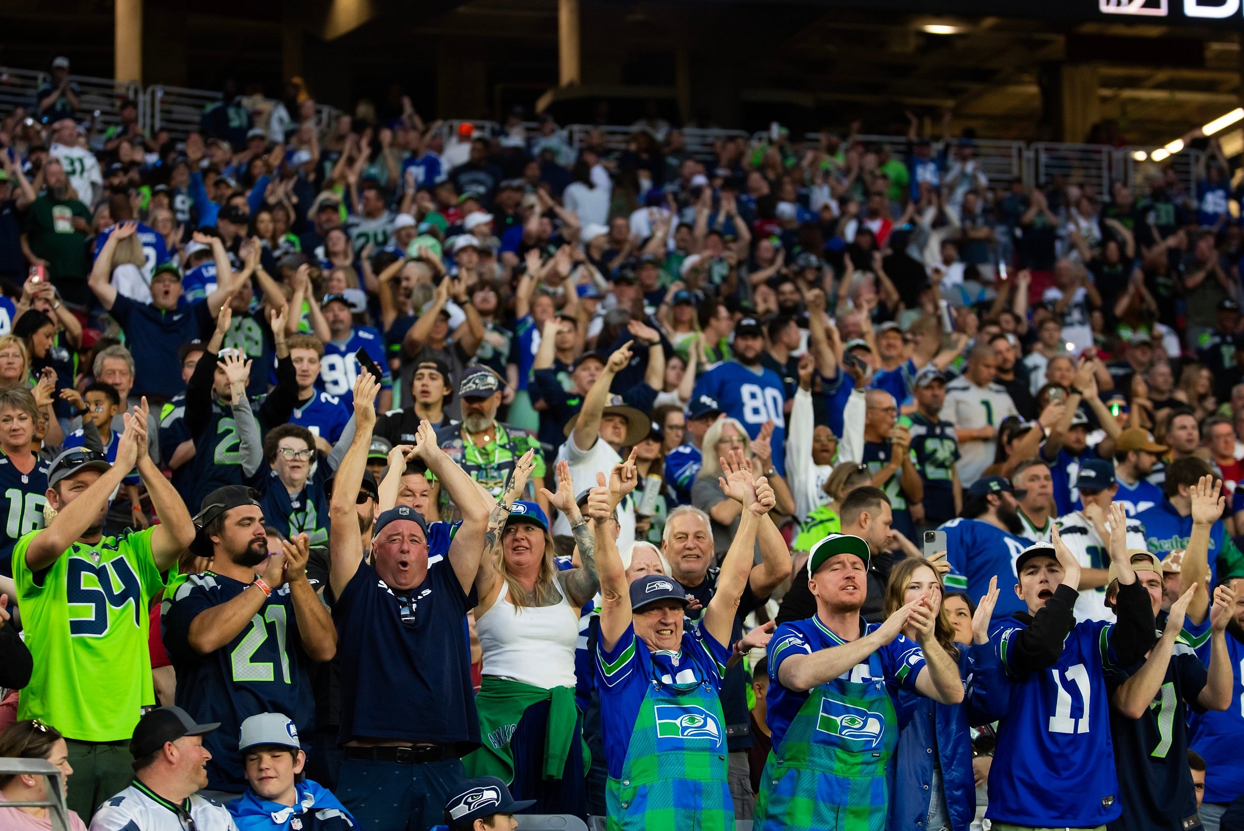 Seattle Seahawks fans