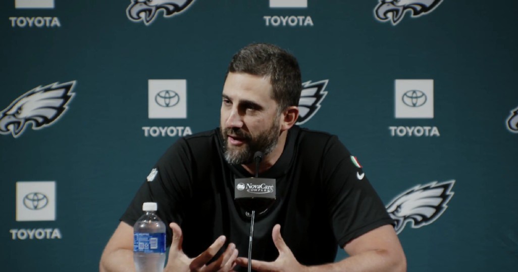 Nick Sirianni highlights complexities of the Eagles offense getting to the line