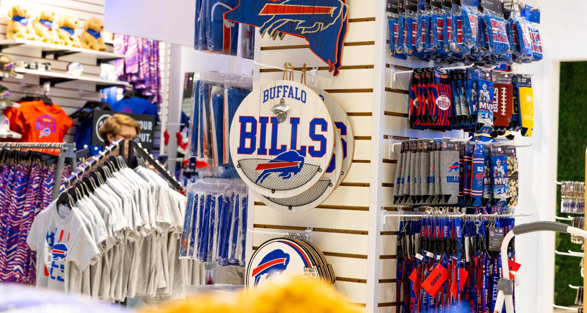 One Step in This Store And There’s No Mistaking— You’re in Bills Country