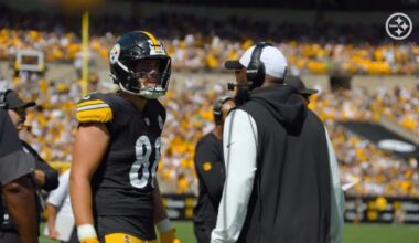 Pat Freiermuth Mike Tomlin Steelers analyst October 3