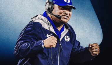 There’s no leader in college football like BYU’s Kalani Sitake. One story explains why