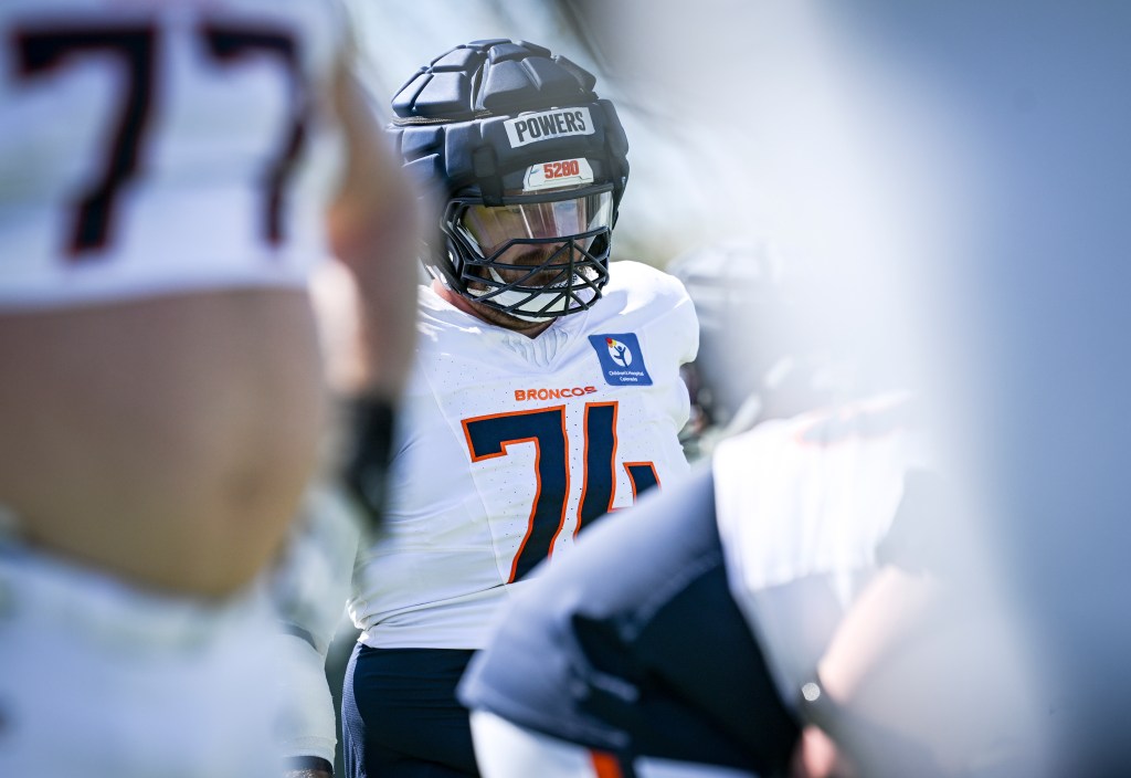 Broncos placing guard Ben Powers on injured reserve with biceps tear