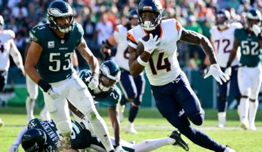 How Courtland Sutton led Bo Nix, Broncos to win over Eagles