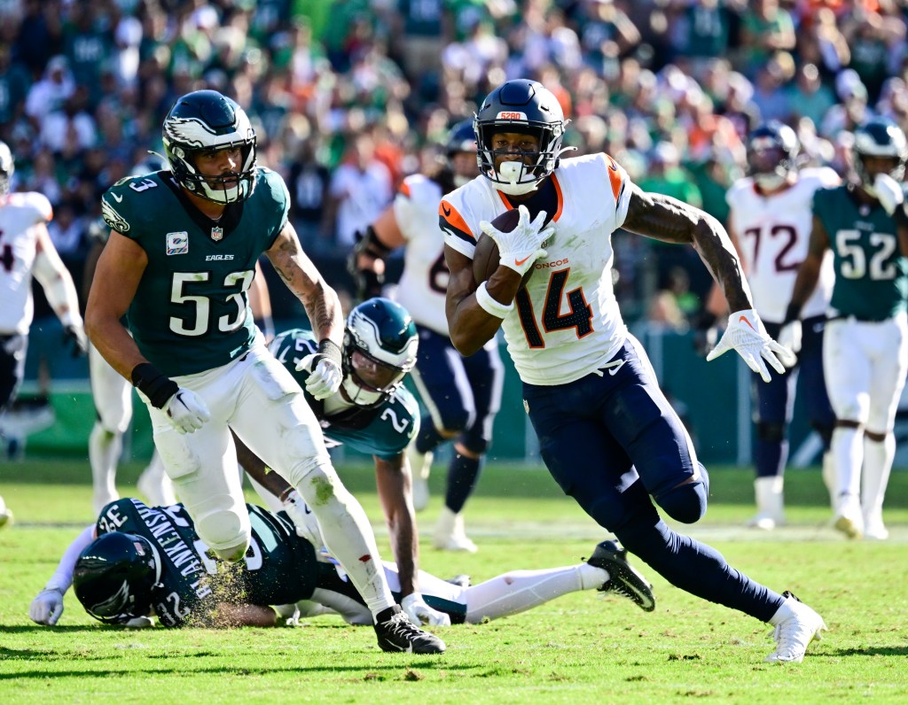 How Courtland Sutton led Bo Nix, Broncos to win over Eagles