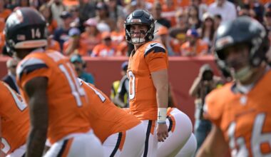 Bo Nix brought Broncos offense together to watch film after Giants win