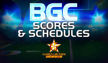 BGC Scores and Schedule: Week 6, 2025