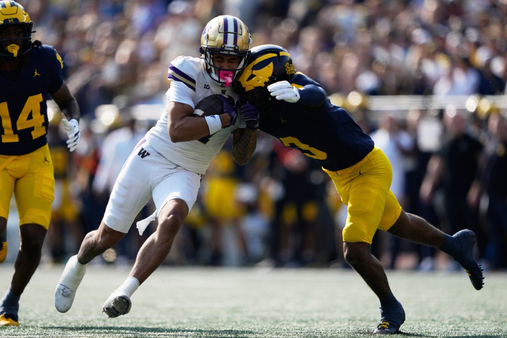 UM’s Jaden Mangham eager to face ex-MSU teammates after turning blue – Macomb Daily