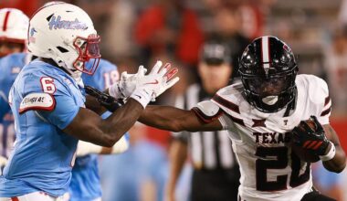 Texas Tech enters the Top 10; Penn State and Texas fall out the AP Top 25