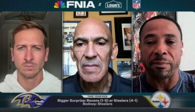 'Look Out For The Steelers': Tony Dungy Impressed With Pittsburgh