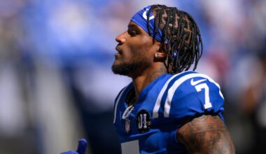 Indianapolis Colts without WR Josh Downs, CB Charvarius Ward against Los Angeles Chargers