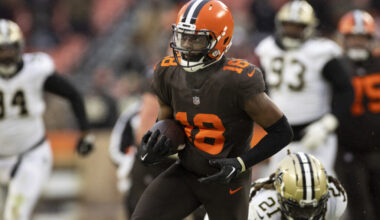 Browns WR David Bell Announces Retirement