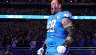 NFC Notes: Taylor Decker, Caleb Williams, Bears, Lions, Vikings