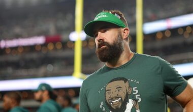 Jason Kelce questions NFL's right to fine payers for criticizing officials