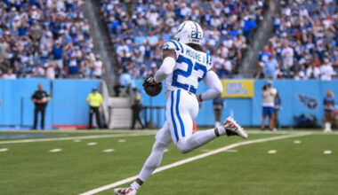 Colts Restructure CB Kenny Moore's Contract