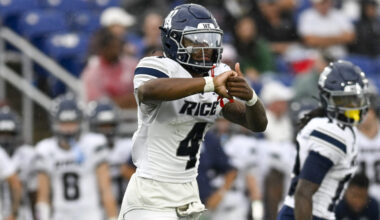 UConn Football head coach Jim Mora