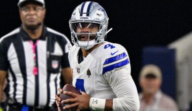 Prescott leads NFL, about to lead Cowboys against struggling Jets – NBC 5 Dallas-Fort Worth