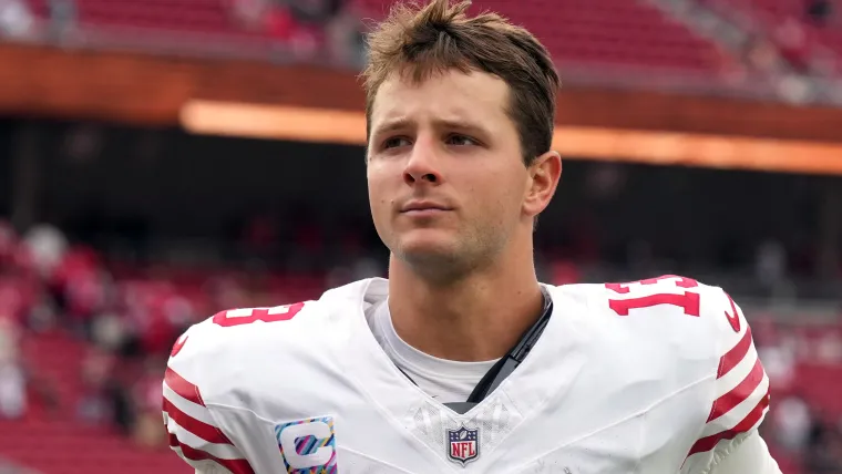 Brock Purdy fitness update: Will the San Francisco 49ers Quarterback play against the Tampa Bay Buccaneers image