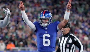 'Fearless' Jaxson Dart giving Giants — and their fans — reason to believe with win over Eagles - SNY