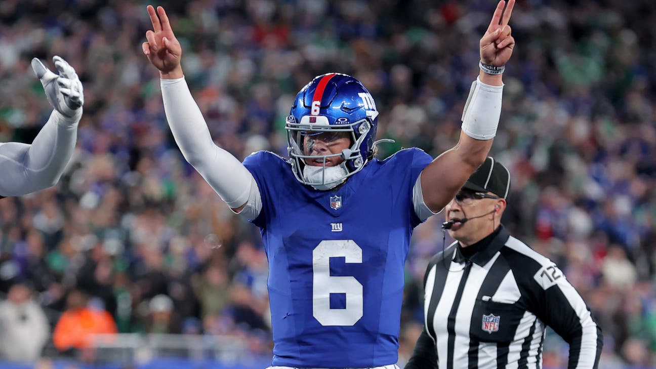 'Fearless' Jaxson Dart giving Giants — and their fans — reason to believe with win over Eagles - SNY