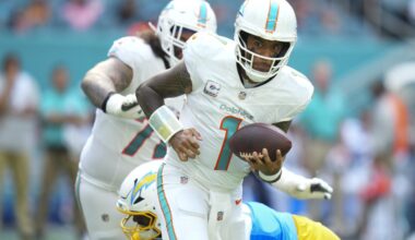 Week 9 NFL Preview: Dolphins Under Bright Lights of TNF, Jags Fresh Off Bye - WRUF 98.1 FM | 850 AM
