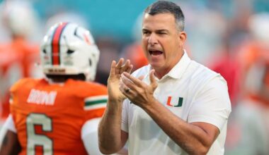 Louisville stuns No. 2 Miami: Cardinals pick off Carson Beck 4 times in upset