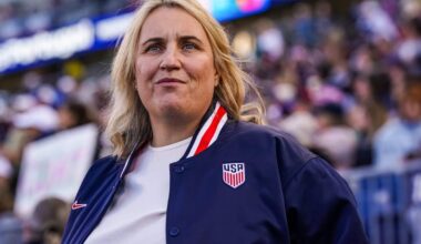 USWNT coach Emma Hayes reflects on attending first Monday Night Football game in Kansas City