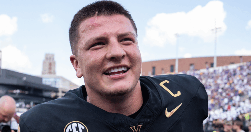 Vanderbilt QB Diego Pavia