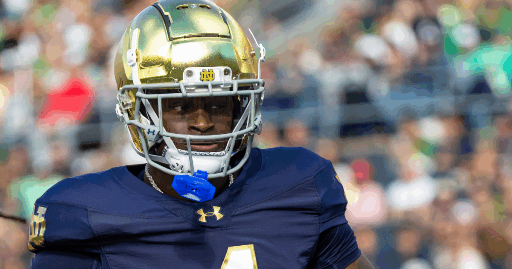 Notre Dame RB Jeremiyah Love